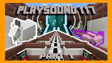 All Added Playsound Command in Minecraft PE/BE 1.17 | Part 1