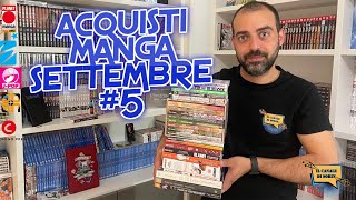 Acquisti MANGA Settembre #5