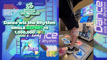 [DDR WORLD] Dance wiz the Rhythm ESP-14 1,000,000 MFC WR