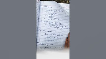 definition and techniques of Data Collection # nursing Research & statistics