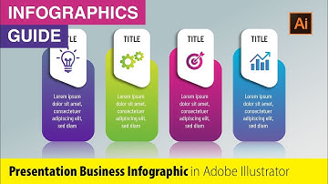 Illustrator Tutorial: Vector Presentation Business Infographic Template