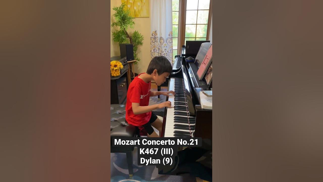 Mozart Concerto No21 in C Major, K467 - Dylan (9) #piano #mozart #mozartK467 #shorts Mozart Concerto No21 in C Major, K467 - Dylan (9) #piano #mozart #mozartK467 #shorts