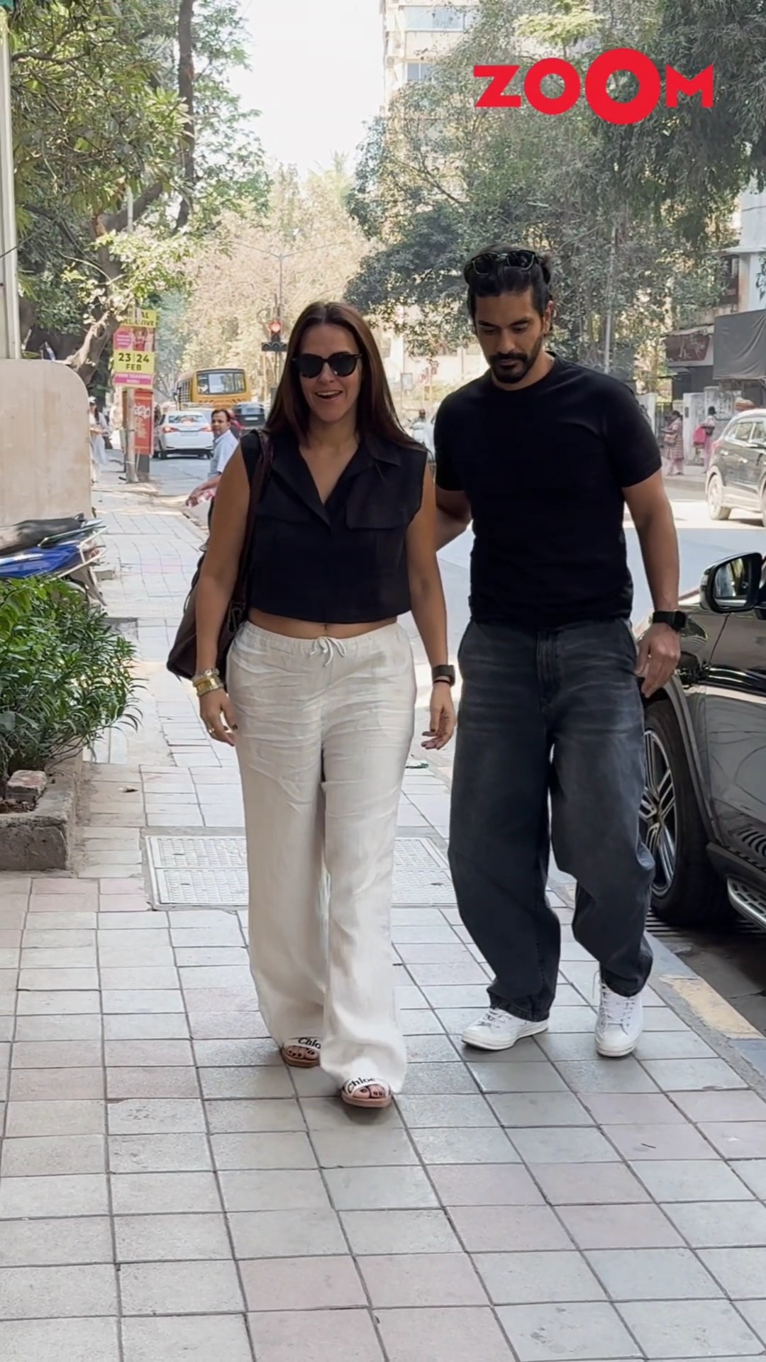 Neha Dhupia \u0026 Angad Bedi WIN hearts with their ADORABLE city sighting?#nehadhupia #angadbedi