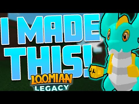 How I Made A Loomian For Loomian Legacy - official snocubs evolution roblox loomian legacy