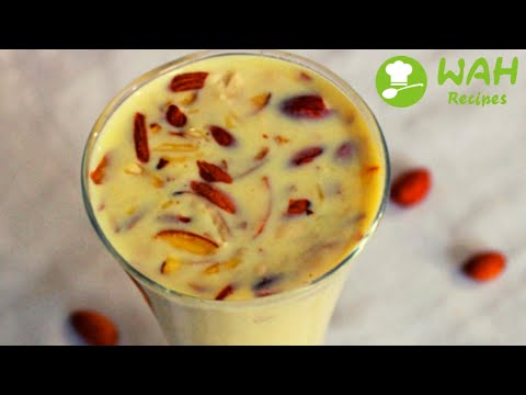 badam-kheer-drink-recipe-|-badam-milk-recipe-|-how-to-make-almond-milk-recipe-|-summer-drinks