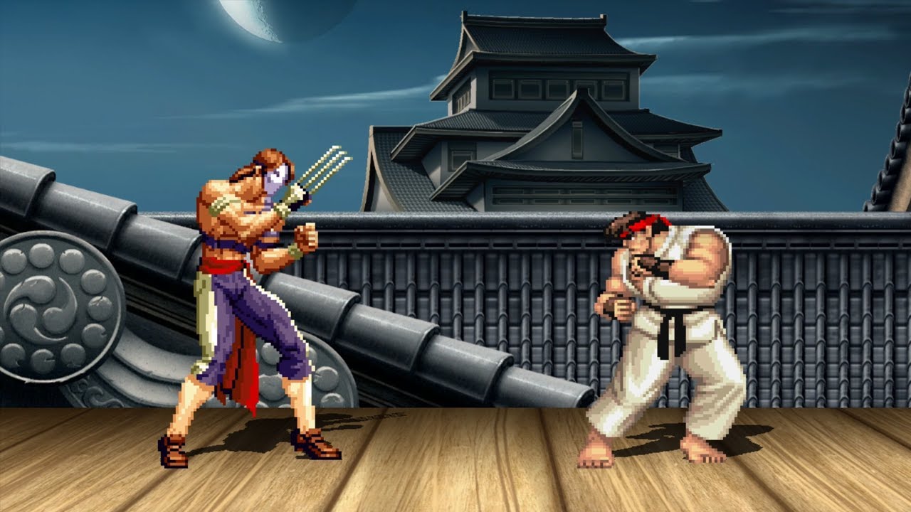 Ryu VS Vega, lutam na arena Sagat em Shadaloo, Street Fighter - A Última  Batalha
