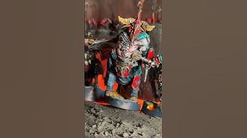Chaos Dwarves Emerge Again in This Fiery Forge Diorama 🔥🔥