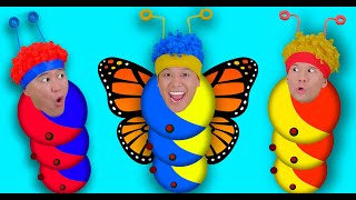 Turning into Butterfly | D Billions Kids Songs