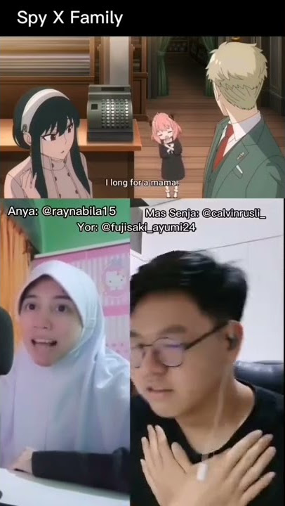 Spy x Family dubbing Indonesia#spyxfamily #shortsvideo #subscribe#like