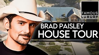 Inside Brad Paisley's Multi-Million Dollar Homes | House Tour by Famous Luxury 468 views 1 month ago 8 minutes, 52 seconds