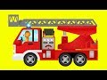 Cartoons für Kinder - Feuerwehr