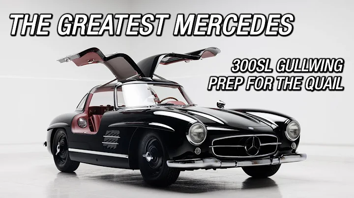 Bruce Meyers Mercedes-Benz 300SL Gullwing - PPF & Ceramic Coating Prep for The Quail 2022