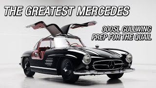 Bruce Meyer’s Mercedes-Benz 300SL Gullwing - PPF & Ceramic Coating Prep for The Quail 2022