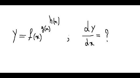 Differentiate of f(x)^g(x)^h(x) or derivative of x^x^x