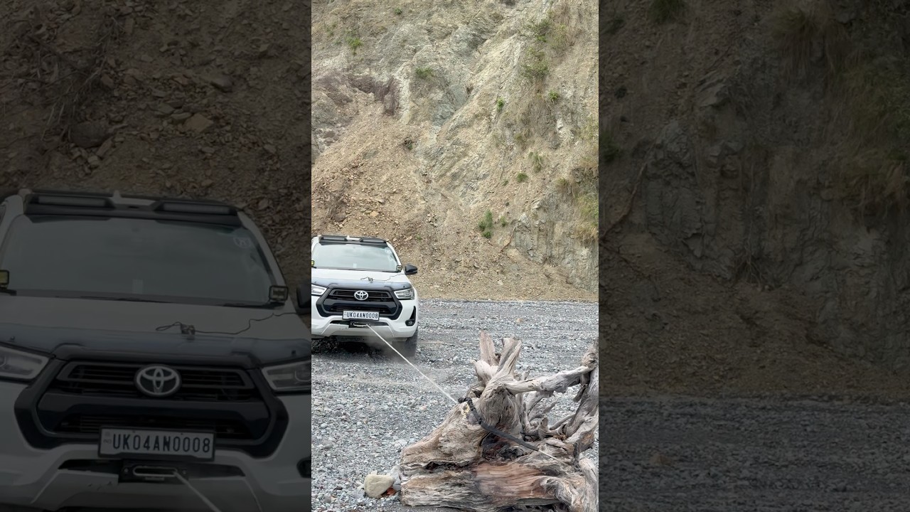 Hilux towing winch ￼🔥