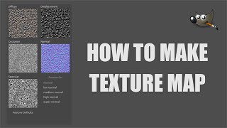 HOW TO MAKE TEXTURE MAP IN GIMP