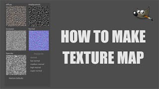 HOW TO MAKE TEXTURE MAP IN GIMP