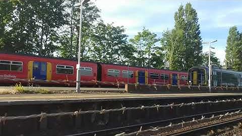 Here is the class 159 in West Byfleet