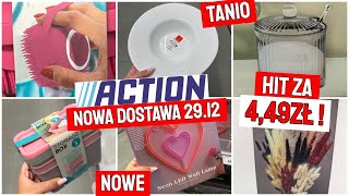 📍ACTION NOWOŚCI 29.12💥 TALERZE za 4,49 zł😍 CUDNE CUKIERNICE💥  HIT DO KUCHNI‼️PRZEGLĄD PÓŁEK, DOSTAWA
