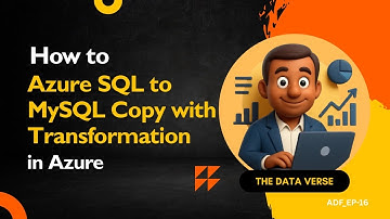 Azure SQL to MySQL Copy with Transformation #azuredatafactory #howto #etl #sqlserver