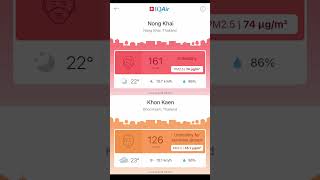 ใช้แอป Airvisual เปรียบเทียบค่าฝุ่น pm 2.5 ในเมืองต่างๆทั่วโลก 😷 screenshot 1