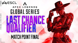 ALGS Year 5 | Last Chance Qualifier Day 3 | マッチポイント決勝 | APAC-North #LCQ｜ESCL Official