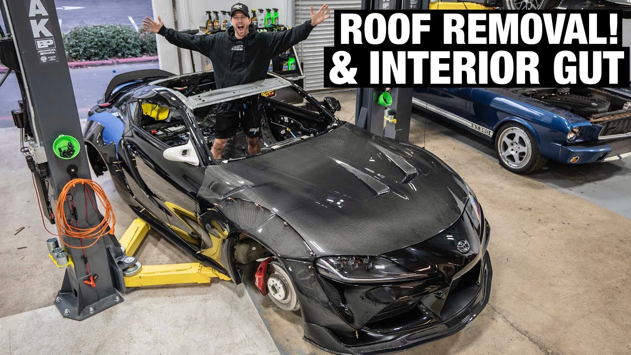 Building My Supra into a Competition Drift Car Ep.2 - Interior