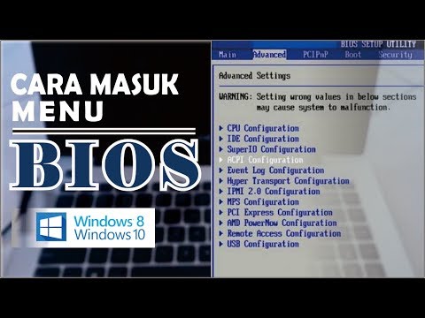 Video: Cara Masuk BIOS Pada Windows 8