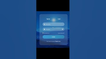 Signup and login form full video on main page #coding #frontendcourse #webdevelopment #webdesign