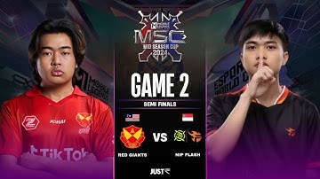 GAME2: SRG Vs NIP Flash - ការប្រកួត​ MLBB MSC 2024 x EWC - Semi Final  ថ្ងៃទី4 | @FlashkhmerTop