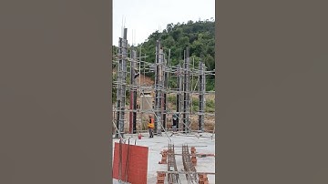 Install formwork for column height 6m Ep19 #design #home #house #constructionworker #construction