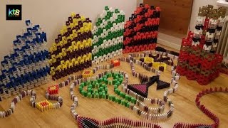 6000 dominoes - Beautiful destruction - NO MUSIC!
A domino setup with more than 6000 dominoes. Enjoy!
Music by me!
Hi! My name is Joel and I run this channel called Knock the Blocks. Im setting up dominoes to let them fall, just for the entertainment of it. In this channel you will find videos of dominoes toppling. Be sure to subscribe so you dont miss anything.
I upload stuff on Fridays 16.00 CET (4.00 pm) It will not be every Friday, but probably at least every second Friday.
Follow me on Instagram: https://www.instagram.com/knock_the_blocks/
Subscribe to my channel: http://www.youtube.com/c/KnocktheBlocks?sub_confirmation=1
PayPal donation:
https://www.PayPal.Me/knocktheblocks
Some popular videos on my channel:
30 Minutes of domino toppling: https://youtu.be/3tb48GuTZBM
30 domino tricks: https://youtu.be/Yl12pOmdVvk
Wall-E in dominoes: https://youtu.be/t8_wnLn9rig
100,000 video views special: https://youtu.be/-OKAVPeMtmc
200 Subscribers Special: https://youtu.be/8VVTZZi1DPI 6000 dominoes - Beautiful destruction - NO MUSIC!
