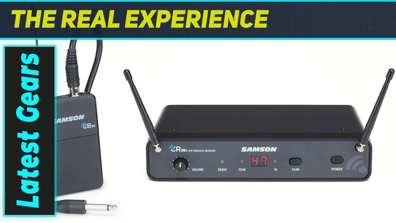Ultimate Samson Samson Concert 88x Guitar Wireless: Ultimate Stage Freedom - YouTube
