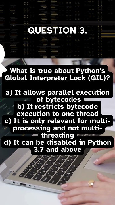 Python GIL Global Interpreter Lock #coding - YouTube