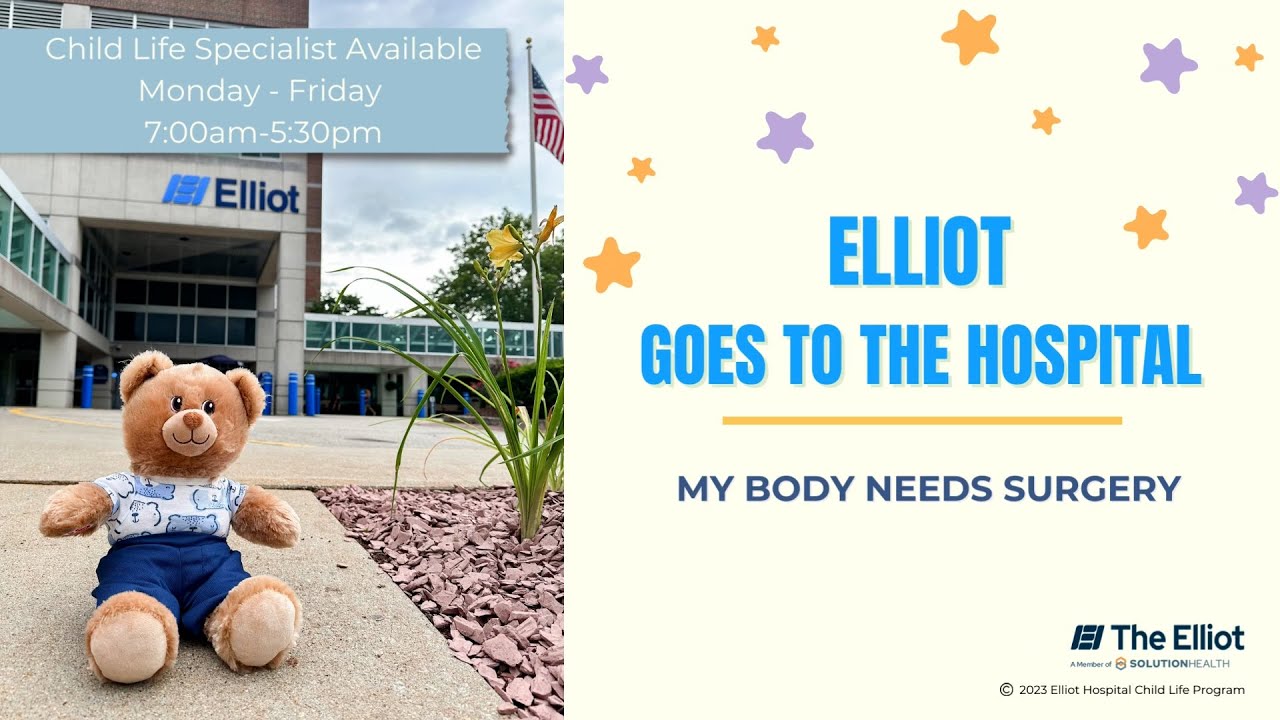 Elliot Goes to the Hospital: Surgery Preparation Read Aloud