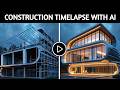 Create VIRAL Building Construction Timelapse Video (100% FREE)🔥
