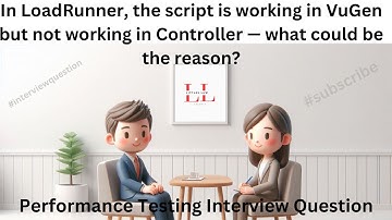 Interviewvraag: In LoadRunner werkt het script in VuGen, maar niet in Controller