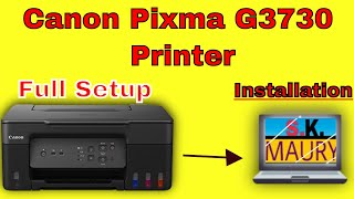 Install & Download Canon G3730 Printer Driver on Windows 10/8/7 || Full Setup Driver installation