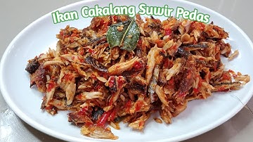 RESEP IKAN CAKALANG SUWIR PEDAS ‼️ENAKNYA BIKIN NAGIH, MENU FAVORIT KELUARGA