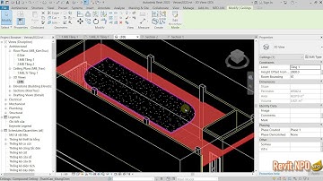 Hướng dẫn vẽ mô hình trần giật cấp