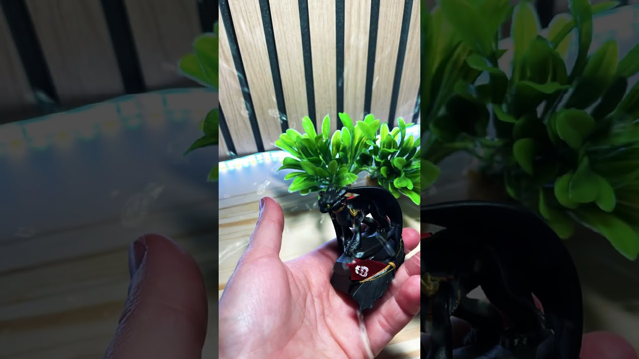 How to train your dragon 3D my favourite ❤️ #3d #diy #automobile