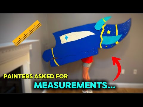 The Painters Asked For Measurements… This Is What I Gave Them #dragon #measurement #newhouse