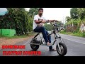 How To Make home made electric scooter Part 1 / gear shift/ Make A Electric Scooter AT Your Home