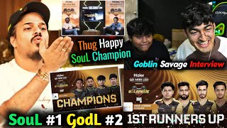 Download Lagu SouL Champion🏆 - GodL #2 - Thug React😱 Goblin Savage Funny Interview after Champion 🤣 MP3 Download Lagu SouL Champion🏆 - GodL #2 - Thug React😱 Goblin Savage Funny Interview after Champion 🤣 MP3