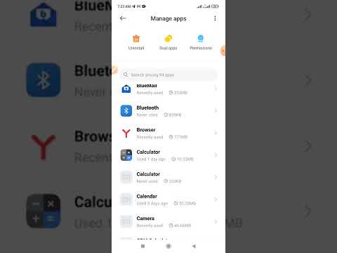 Compass Apps setting on Android phone