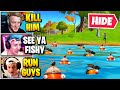 Streamers Host *HUGE* 100 PLAYER HIDE AND SEEK Game﻿ | Fortnite Daily Funny Moments Ep.558