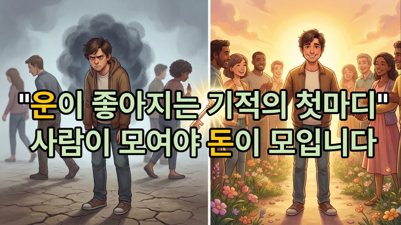 왜 나를 반기는 사람이 없을까? 사람이 모이고 운명이 바뀌는 `첫 마디`의 비밀