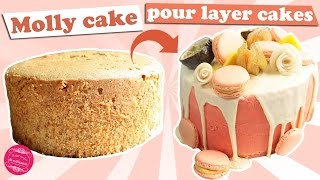 Molly Cake Le Gateau De Base Pour Les Layer Cakes Youtube
