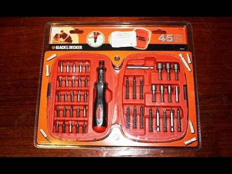 Unboxing Black & Decker A7144-XJ Handy Roll-Up Tool Bag with Automobile  Tools - Bob The Tool man 
