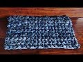 DIY: Denim DoorMat out of Old Jeans {MadeByFate} #194